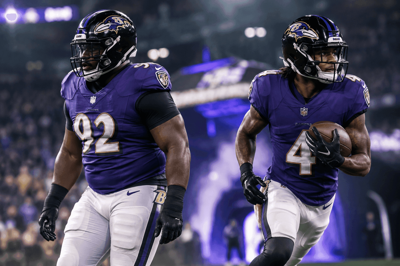 Editorial sports image for Ravens Rule Out Nnamdi Madubuike, List Zay Flowers as Doubtful for Week 2