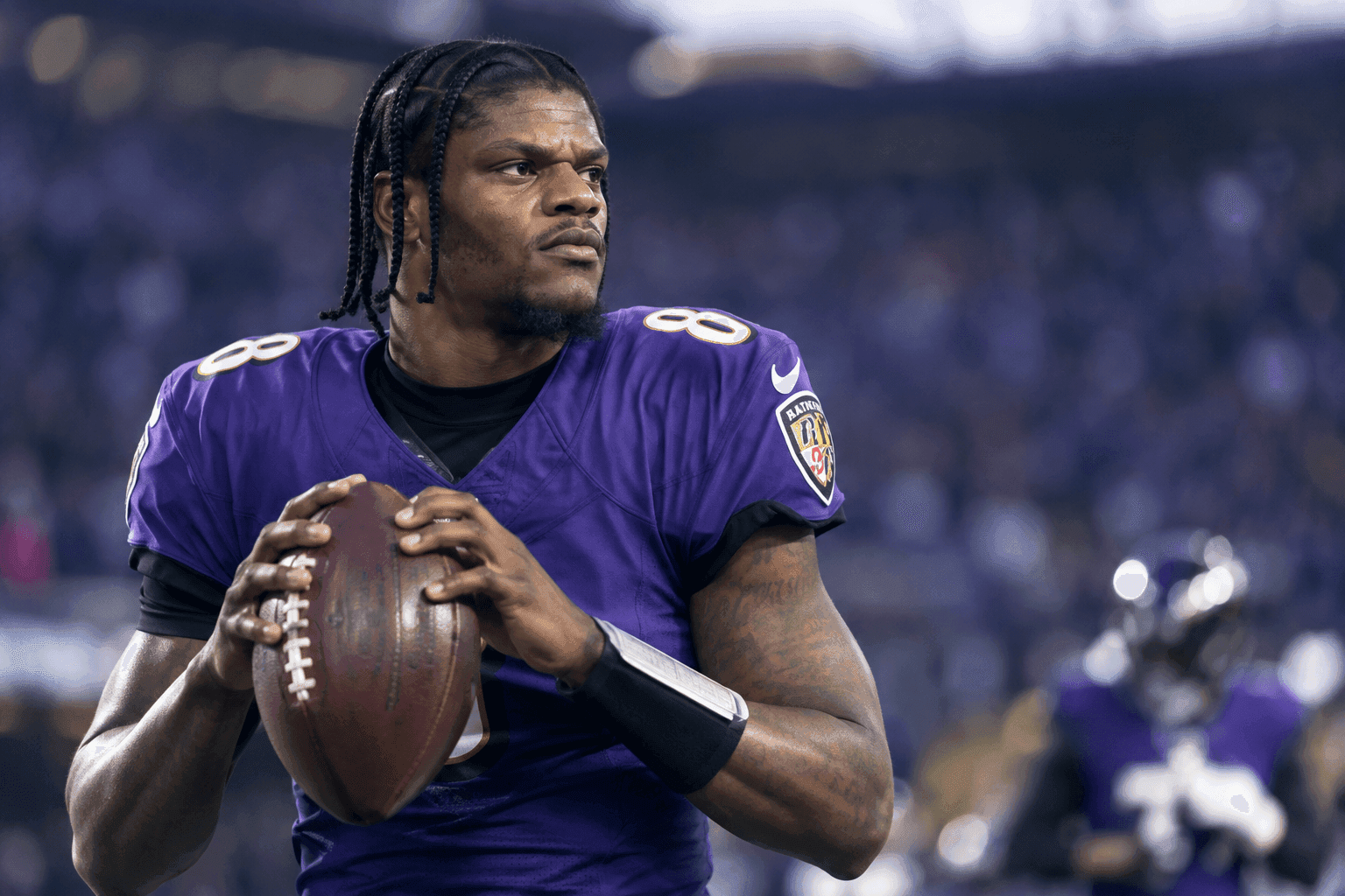 Editorial sports image for Lamar Jackson's Status is Suddenly in Doubt, and the Ravens' Offense Might Need a Tow Truck