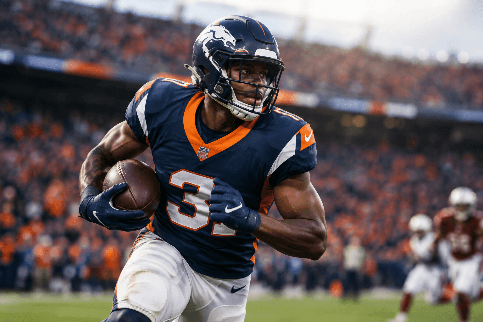 Editorial sports image for Broncos Activate Rookie RB Jonah Coleman Just in Time for Cardinals Matchup