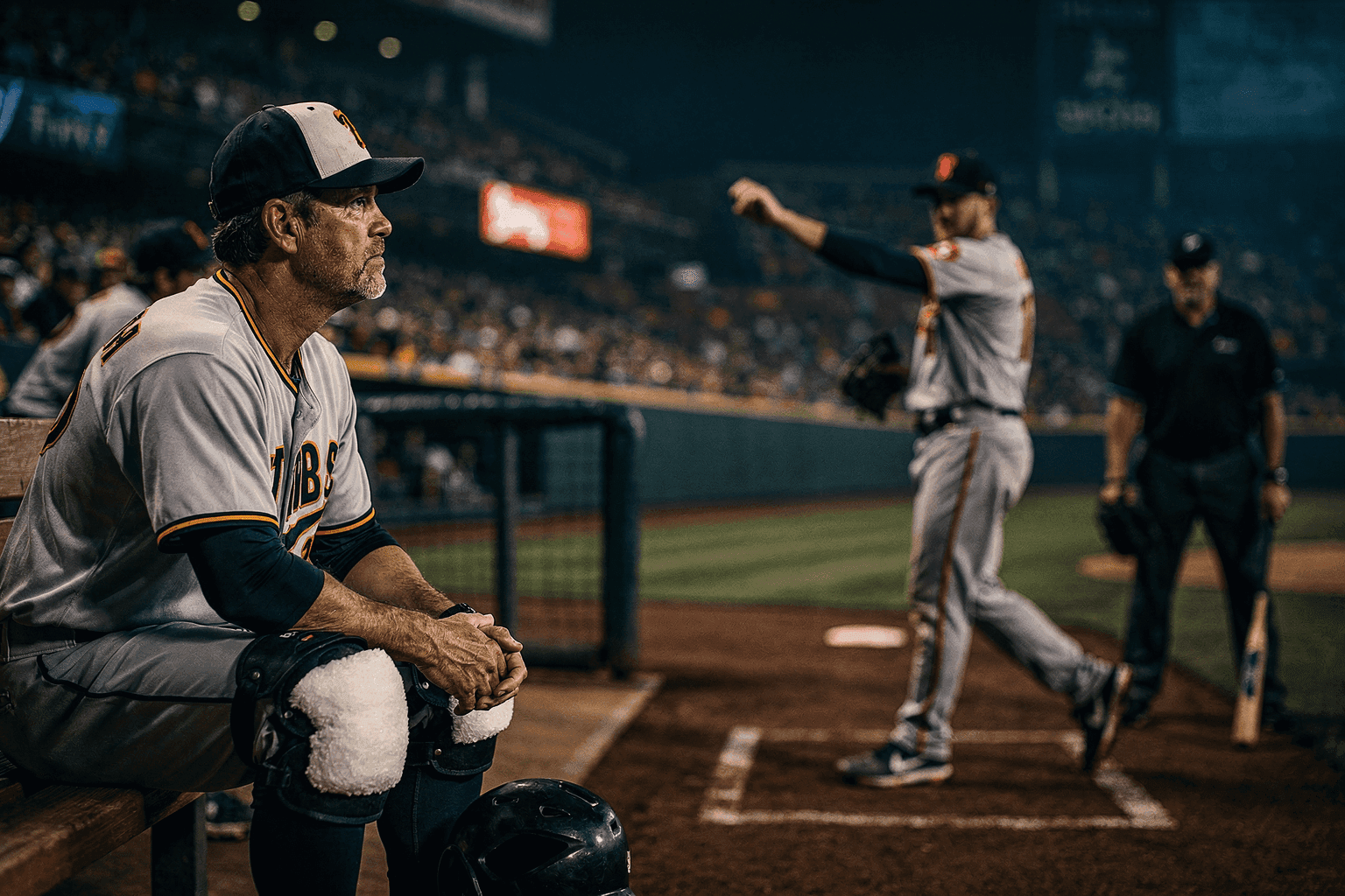 Editorial sports image for MLB Injury Bug Bites Hard: O'Hearn's Absence Sinks Pirates While Orioles Sweat Helsley's Elbow