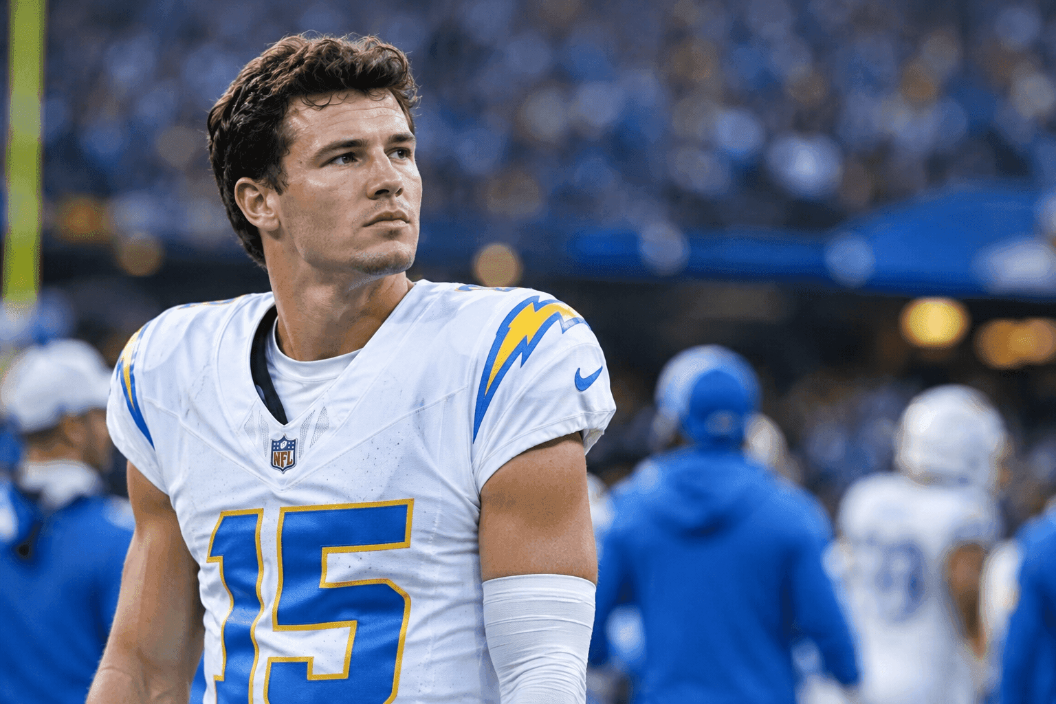 Editorial sports image for Ladd McConkey is 'Active' But Won't Play Meaningful Snaps, Because Fantasy Football is a Cruel Joke
