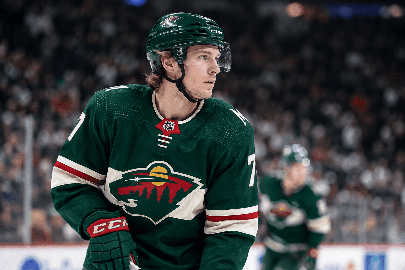 Editorial sports image for Brock Faber Out Indefinitely With Fractured Skull Because Preseason Hockey is a Menace