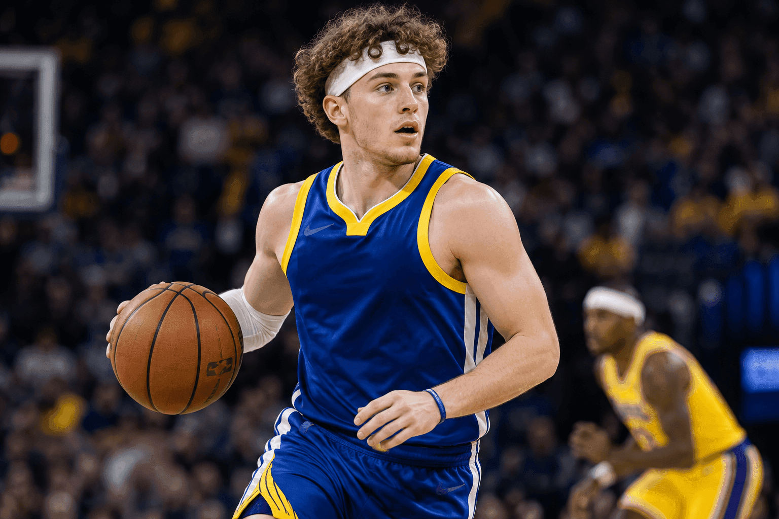 Editorial sports image for Brandin Podziemski Ruled Out Against Lakers With Back Injury