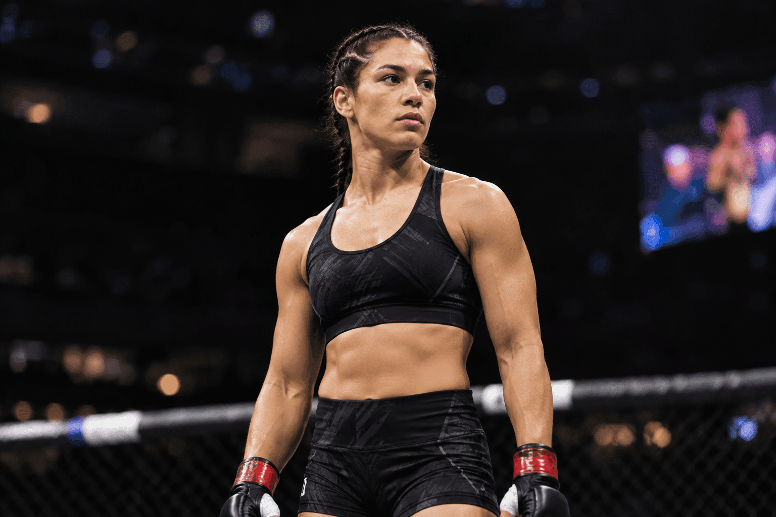 Editorial sports image for Joselyne Edwards Draws the Short Straw as Backup for Harrison vs. Nunes
