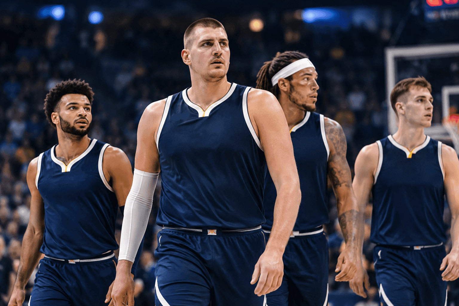 Editorial sports image for Nuggets Hit the Panic Button, Shuffle Starting Lineup to Fix Leaky Defense