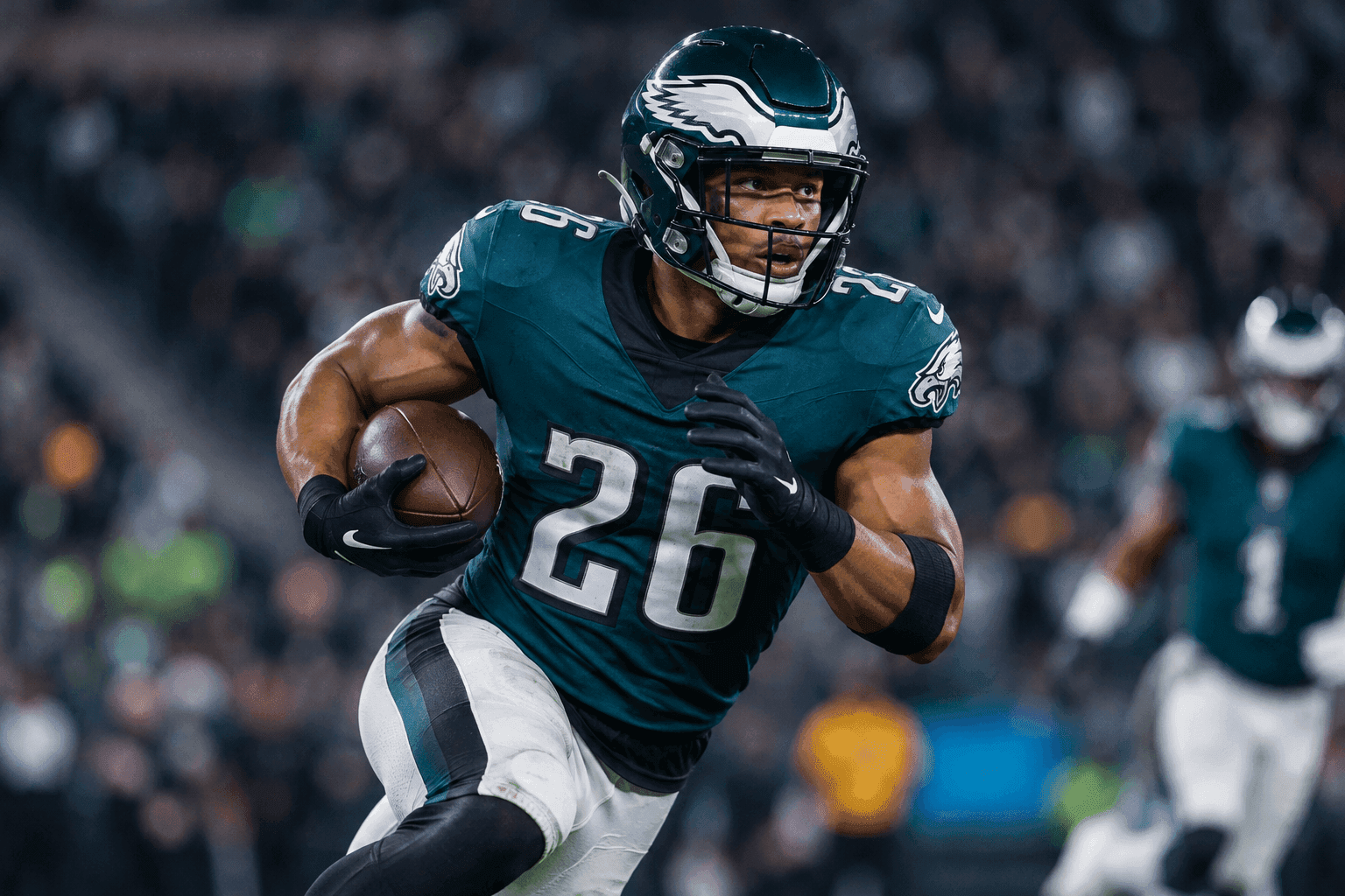 Editorial sports image for Saquon Barkley is Back to Save the Eagles from Themselves
