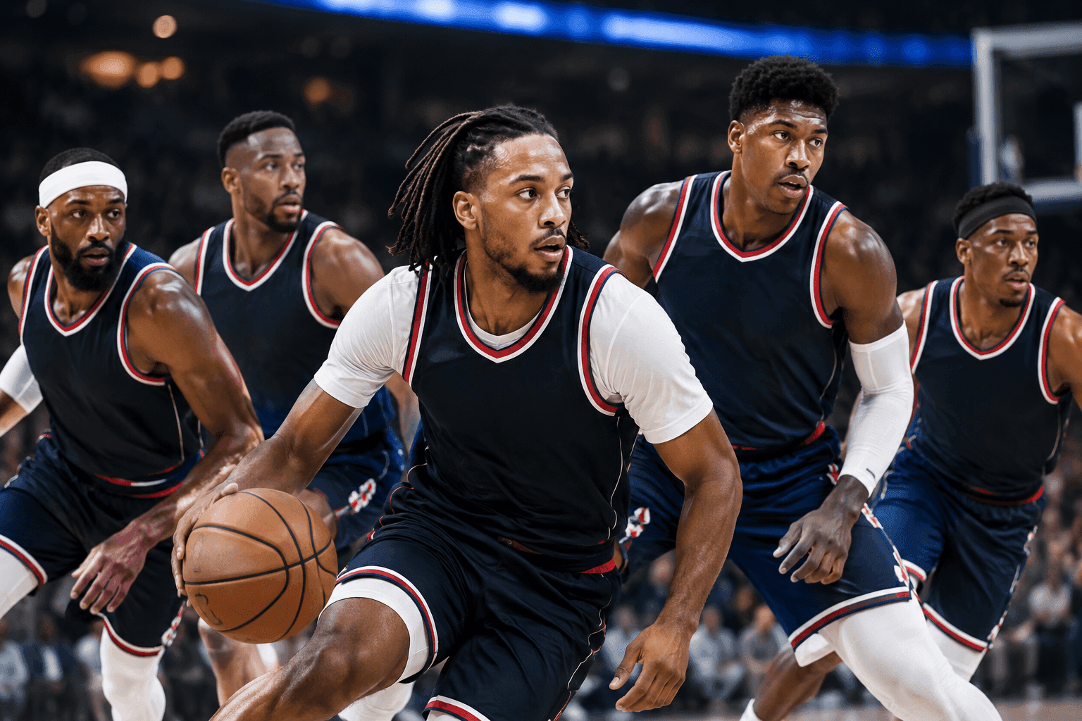 Editorial sports image for Clippers Roll Out Chaotic, Center-Less Starting Lineup Against Lakers