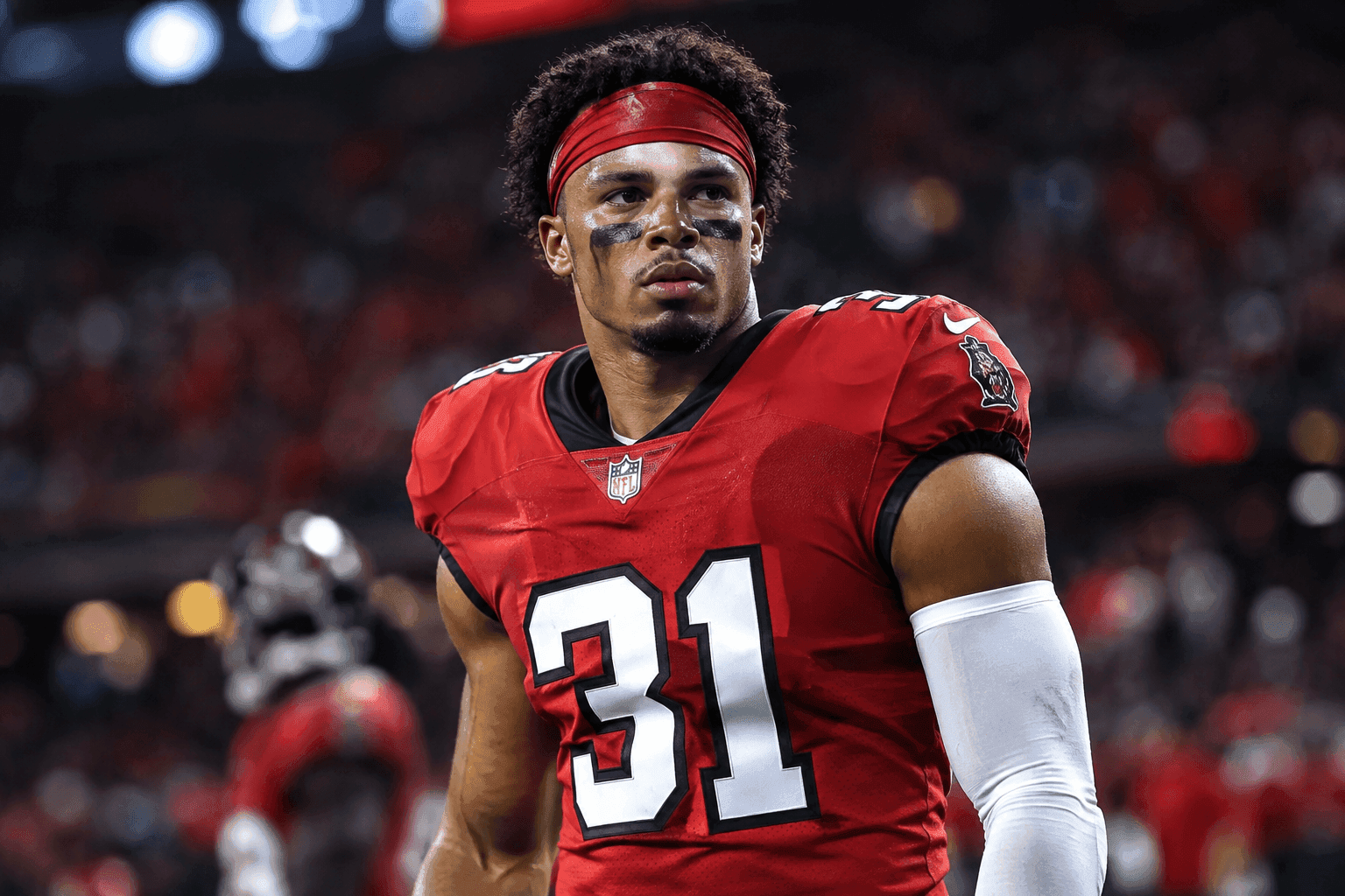 Editorial sports image for Antoine Winfield Jr. Out 2-4 Weeks With Fractured Rib