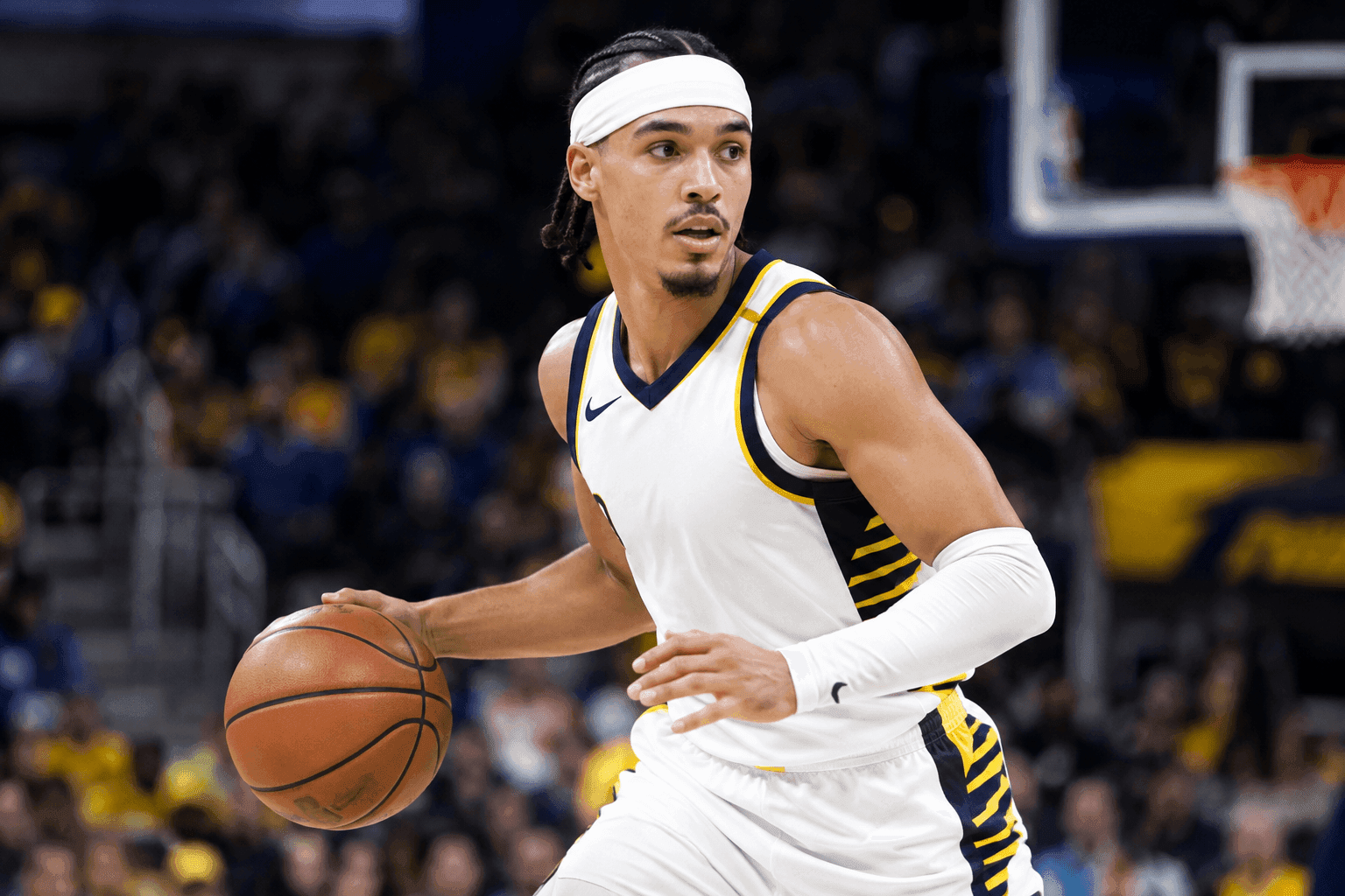 Editorial sports image for Andrew Nembhard is Cleared to Play, and Bettors Can Finally Exhale