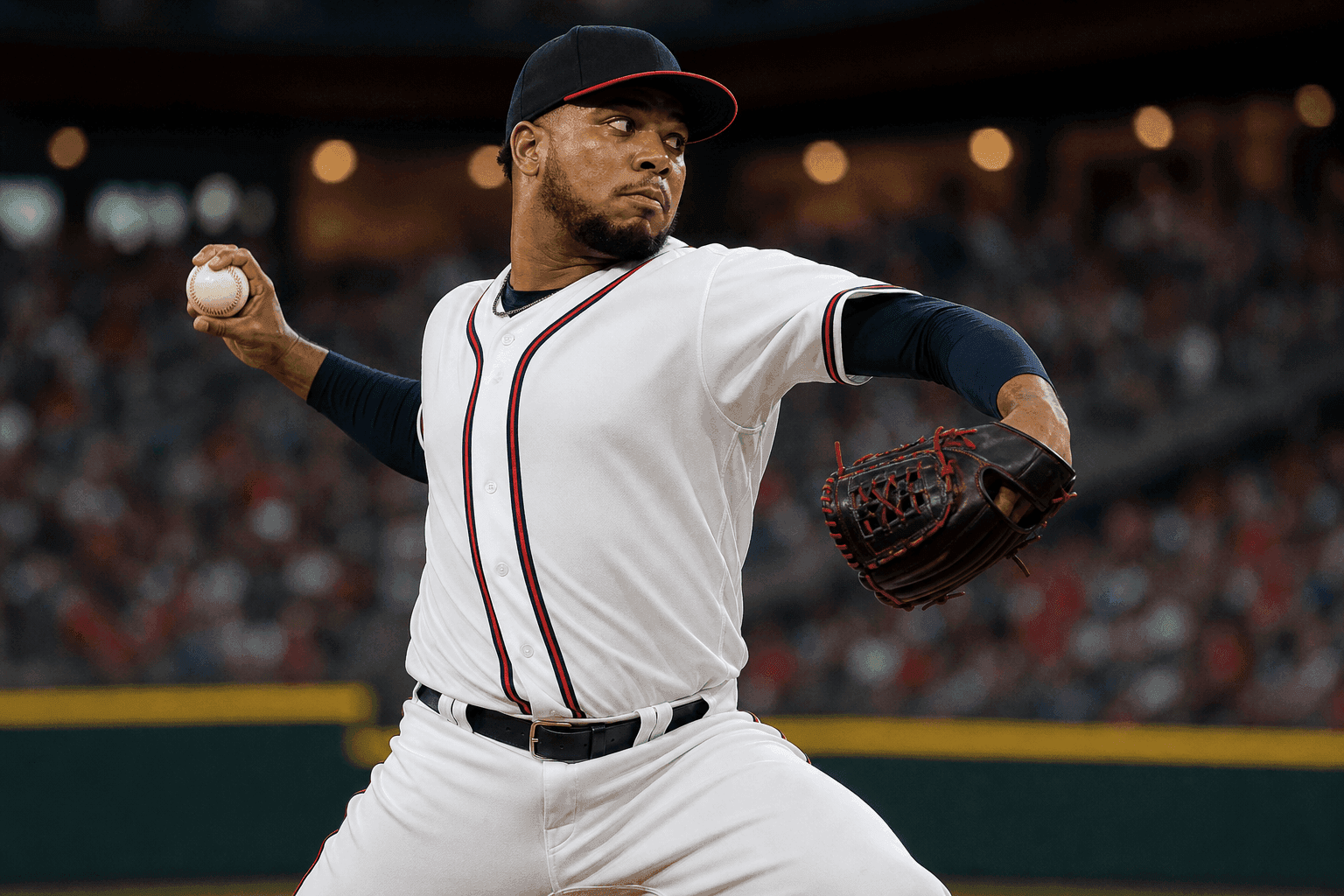 Editorial sports image for Braves Finally Get Pitching Relief as Reynaldo Lopez Returns