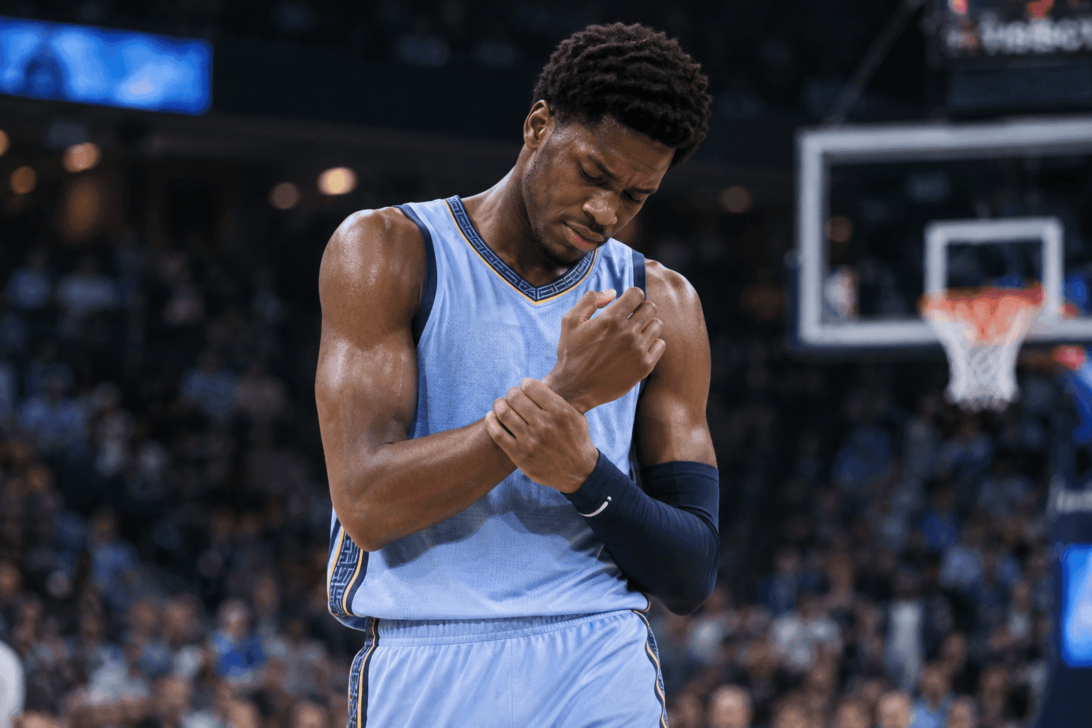 Editorial sports image for Cedric Coward Listed Doubtful for Friday with Wrist Injury