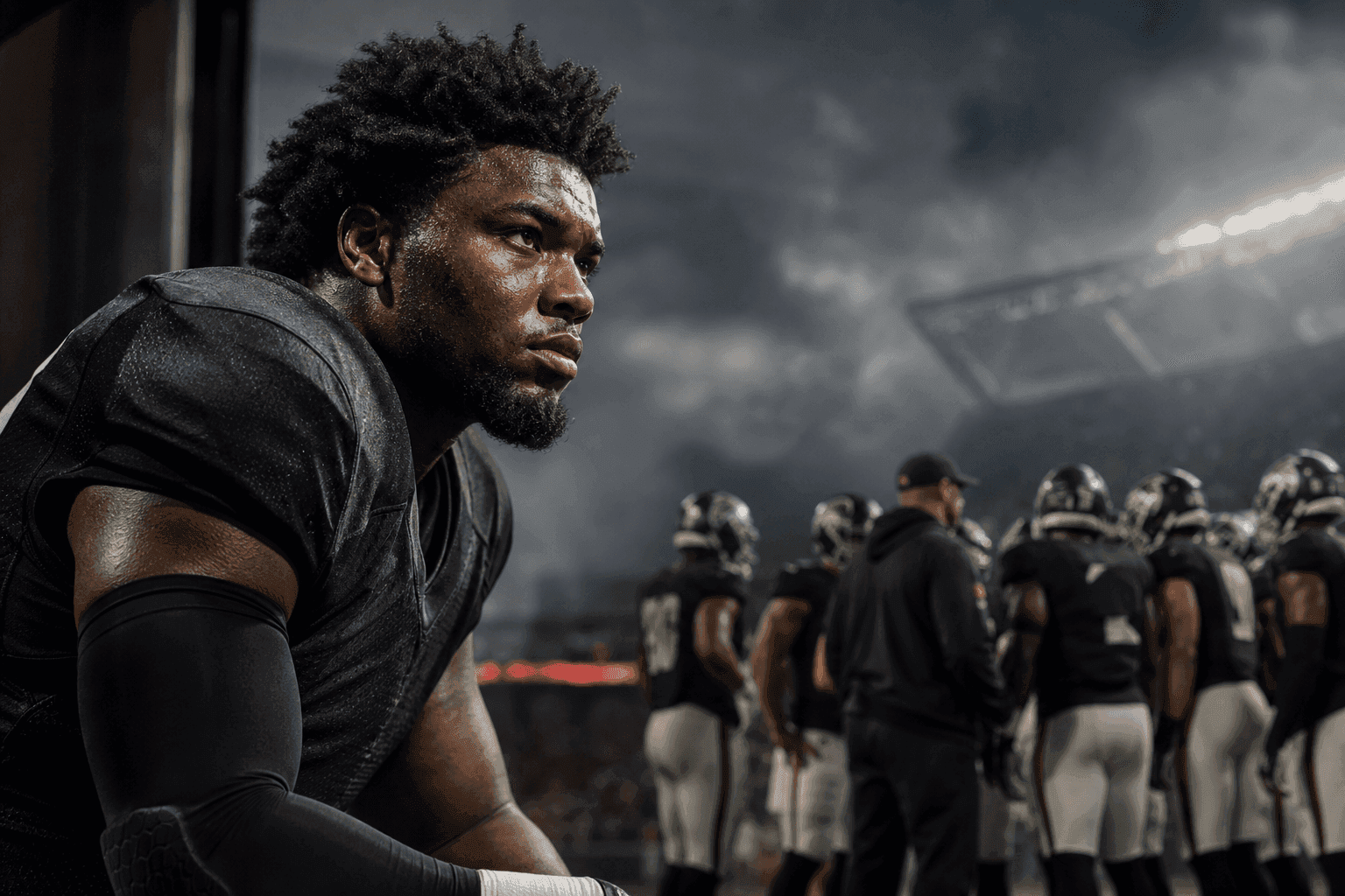 Editorial sports image for Falcons DE James Pearce Jr. Hit With Eight-Game Suspension