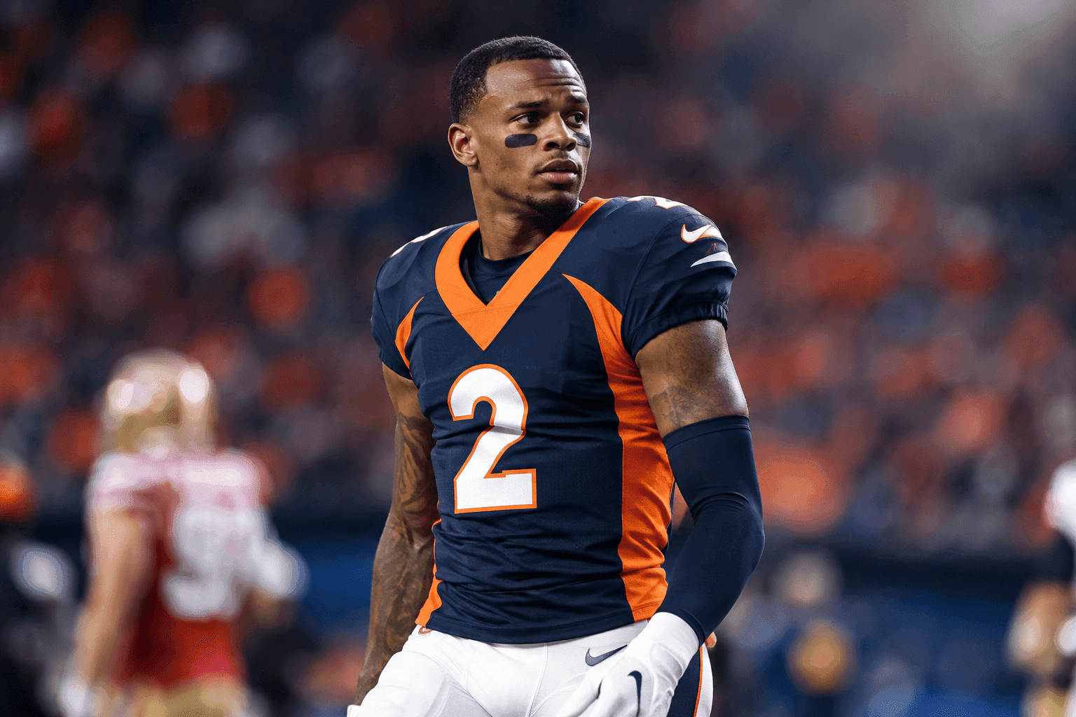 Editorial sports image for Pat Surtain II's Ankle Injury Leaves the Broncos Secondary Scrambling