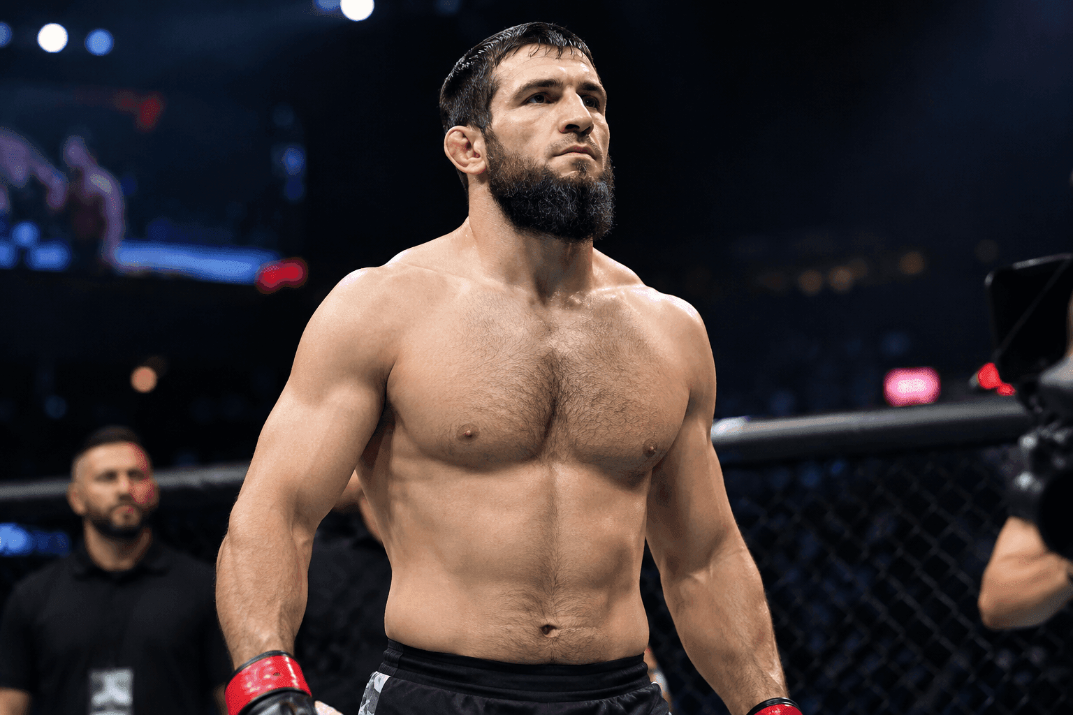 Editorial sports image for Azamat Murzakanov Hits 206 Pounds for UFC 333 Bounce-Back Fight