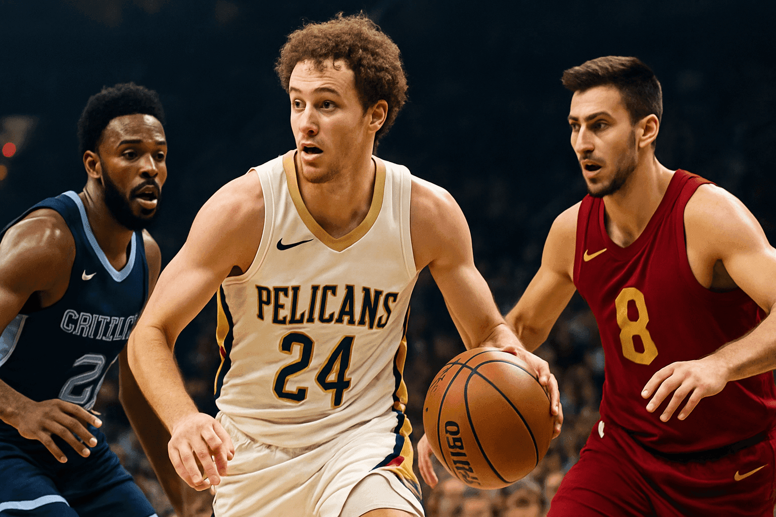 Editorial sports image for NBA Rumor Mill: Pelicans Shop Hawkins, Kuminga Eyes Hawks Return, and the Inexplicable Mario Hezonja Revival