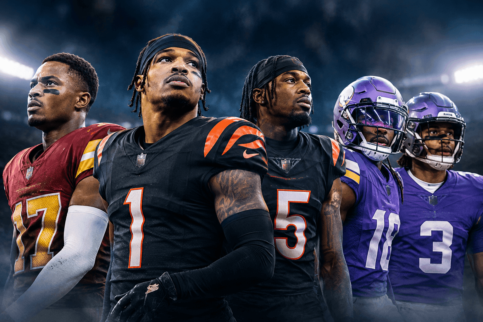 Editorial sports image for Week 5 Injury Report Drops a Nuke on Star Wide Receivers