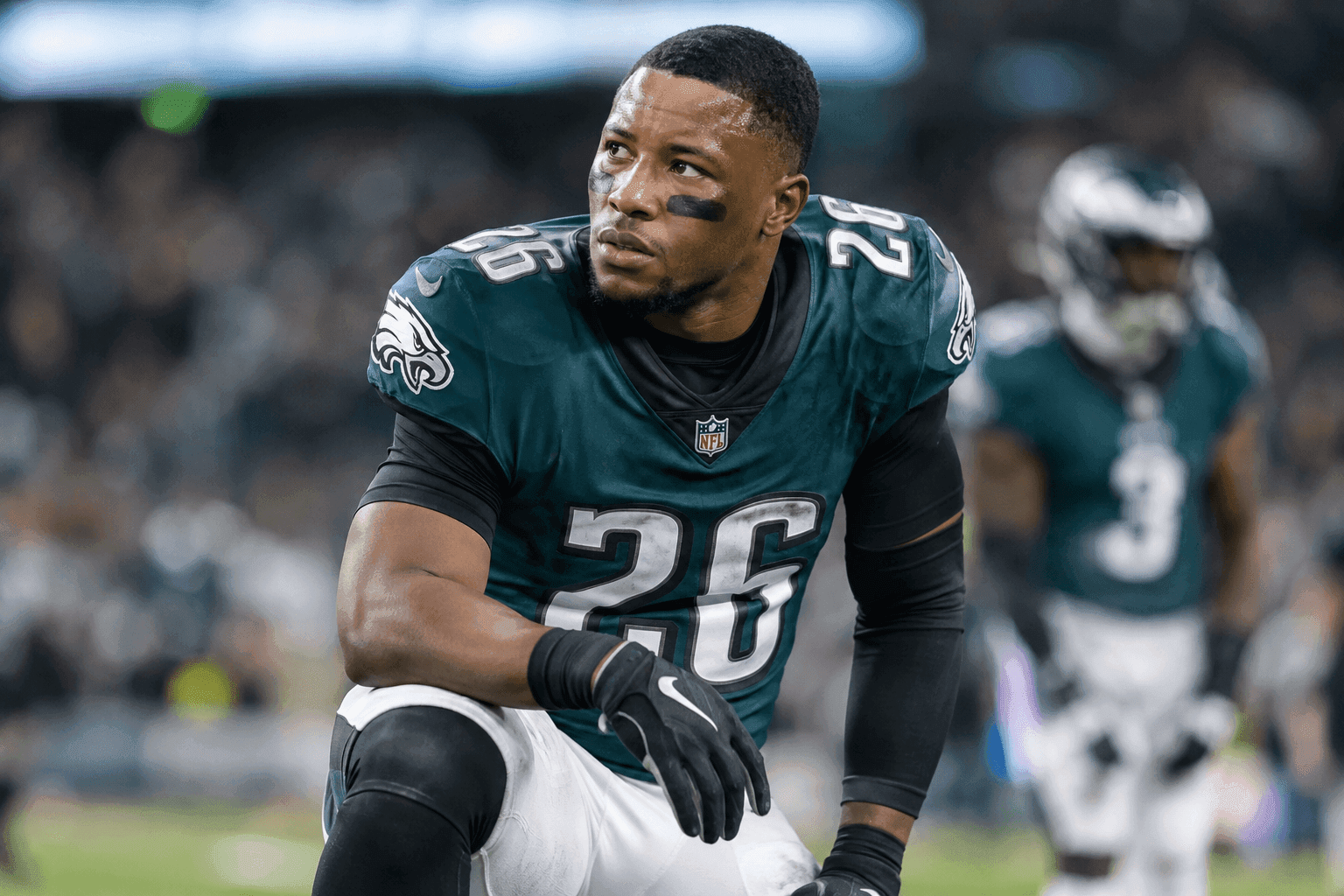 Editorial sports image for Adam Schefter's Three-Word Tweet Sends Eagles Fans and Fantasy Managers Into a Panic